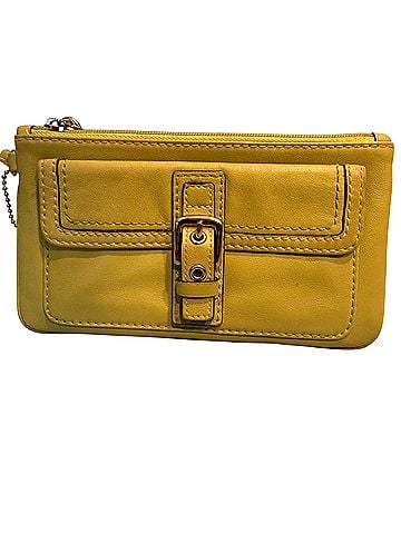 Coach Leather Wristlet (view 1)