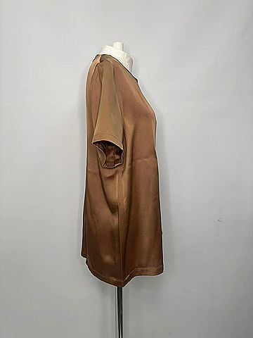 Max Mara Max Mara Rebecca Jersey T-Shirt in Brown Viscose (view 2)