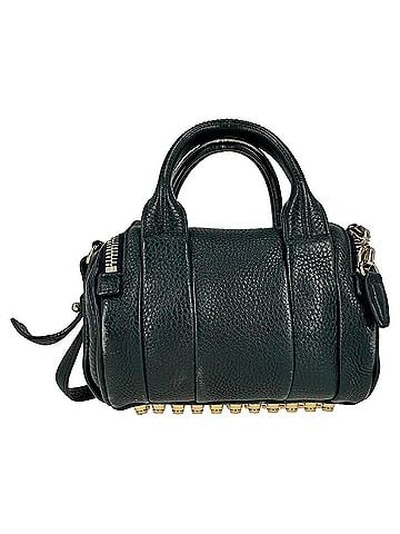 Alexander Wang Alexander Wang Rocco Satchel in Black Leather  (view 1)