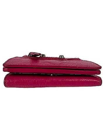 Balenciaga Balenciaga Mini Neo Classic City Wallet in Pink Leather (view 2)