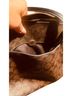 Coach 100% Leather Print Brown Leather Tote One size - photo 2