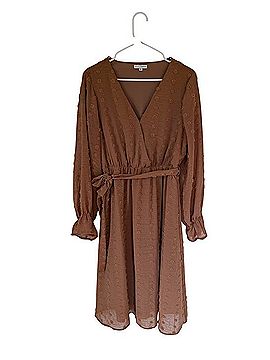 Baltic Born Swiss Dot Wrap Dress Casual Dress (view 1)