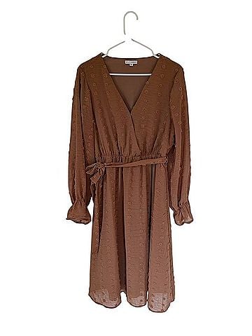Baltic Born Swiss Dot Wrap Dress Casual Dress (view 1)