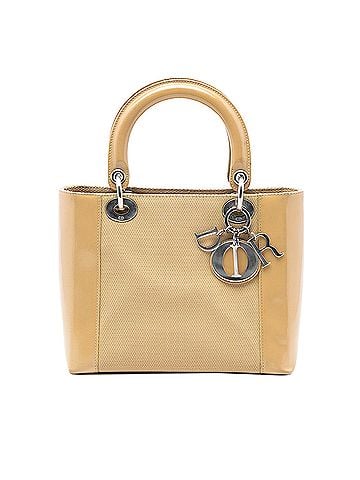 Dior Medium Canvas Lady Dior (view 1)