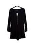 Express 100% Polyester Black Romper Size M - photo 1