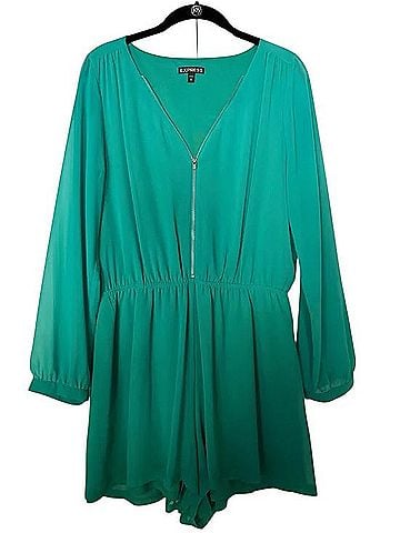 Express Zippered Romper Romper (view 1)