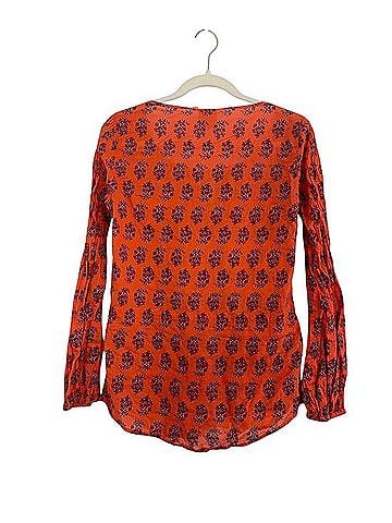 Tory Burch Evelina Long Sleeve Blouse (view 2)