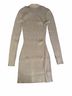 Ser.O.Ya Solid Stripes Tan Cocktail Dress Size XL - photo 3