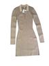 Ser.O.Ya Solid Stripes Tan Cocktail Dress Size XL - photo 2