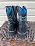 Ariat Black Blue Boots Size 6 1/2 - photo 5