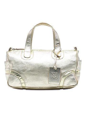 Loewe Metallic Leather Handbag (view 1)
