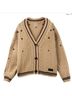 Taylor Swift Solid Tan Black Cardigan Size S - photo 3