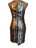Adelyn Rae 100% Polyester 5% Spandex Solid Multi Color Gold Black Cocktail Dress Size S - photo 2