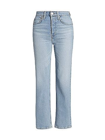 RE/DONE RE/DONE 70's Stove Pipe River Fade Jean (view 1)