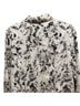 Chico's 100% Cotton 65% Polyester 35% Cotton Floral Black White Top Size 16 - photo 2