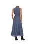 111 STATE 100% Polyester Floral Blue Casual Dress Size L - photo 2