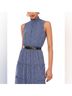 111 STATE 100% Polyester Floral Blue Casual Dress Size L - photo 4