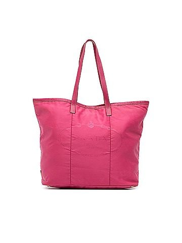 Prada Tessuto Canapa Logo Tote (view 1)
