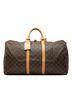 Louis Vuitton 100% Coated Canvas Brown Monogram Keepall 55 One size - photo 1