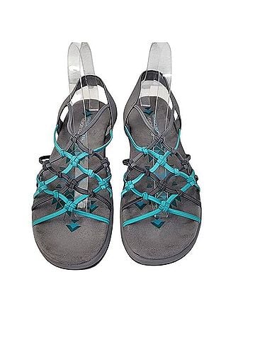 Skechers Reggae Slim Forget Me Knot Sandals (view 2)