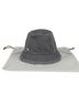 Hermès 100% Leather Gray Size Calvi Bucket Hat One size - photo 1