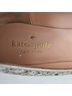 Kate Spade New York 100% Leather Solid Silver Black Flats Size 7 - photo 3
