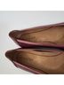 Vionic 100% Leather Purple Flats Size 10 - photo 3