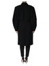 Dolce & Gabbana Basic 100% Wool Solid Black Black Double Breasted Trench Coat  Jacket Size XXL - photo 3