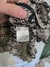 Connected Apparel 100% Polyester Floral Black White Cocktail Dress Size 4 (petite) - photo 4