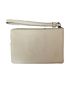 Coach 100% Leather Print Ivory White Leather Wristlet One size - photo 2