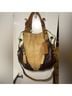 Oryany 100% Leather Color Block Tan Brown Hobo One size - photo 6