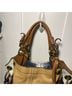 Oryany 100% Leather Color Block Tan Brown Hobo One size - photo 8