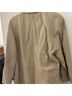 St Michael 100% Leather Solid Tan Leather Jacket Size S - photo 9
