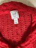 DÔEN Red Short Sleeve Blouse Size L - photo 4