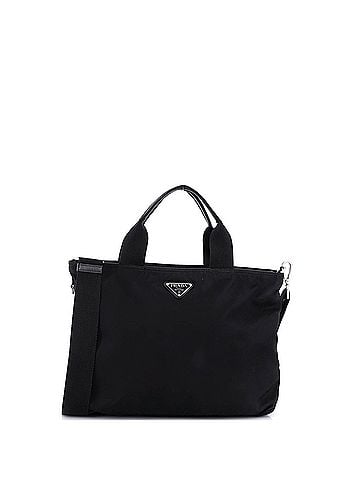 Prada Vela Convertible Tote Tessuto Small (view 1)