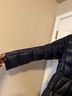 Calvin Klein 54% Polyester 46% Nylon 8% Spandex 100% Polyester 90% Dupion 10% Other Solid Blue Coat Size M - photo 4