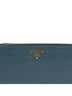 Prada 100% Leather Blue Long Wallet One size - photo 3