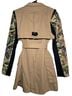 Aryn K. Floral Solid Tan Coat Size S - photo 5