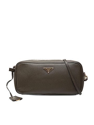 Prada Saffiano East West Shoulder Bag (view 1)