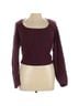 Free People Burgundy Purple Red Pullover Sweater Size XL - photo 4