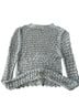 Zara Ivory Long Sleeve Blouse Size S - photo 2