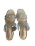 Alex Marie Silver Tan Wedges Size 8 - photo 1