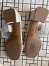 Alex Marie Silver Tan Wedges Size 8 - photo 3