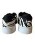 Clarks 100% Rubber Animal Print Zebra Print Black White Sneakers Size 8 - photo 2
