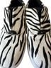 Clarks 100% Rubber Animal Print Zebra Print Black White Sneakers Size 8 - photo 4
