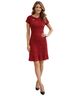 Amelia Toro 100% Wool Red Cocktail Dress Size 6 - photo 1