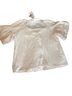 LoveRiche White Short Sleeve Blouse Size M - photo 2