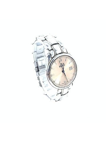 Fendi Pink Champagne Dial Quartz Watch, Stainless Women's Steel (view 1)
