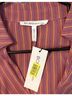 BCBGeneration Stripes Multi Color Long Sleeve Blouse Size S - photo 3