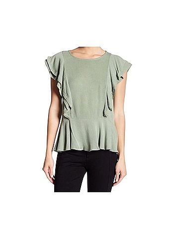 Harlowe & Graham Short Sleeve Blouse (view 1)